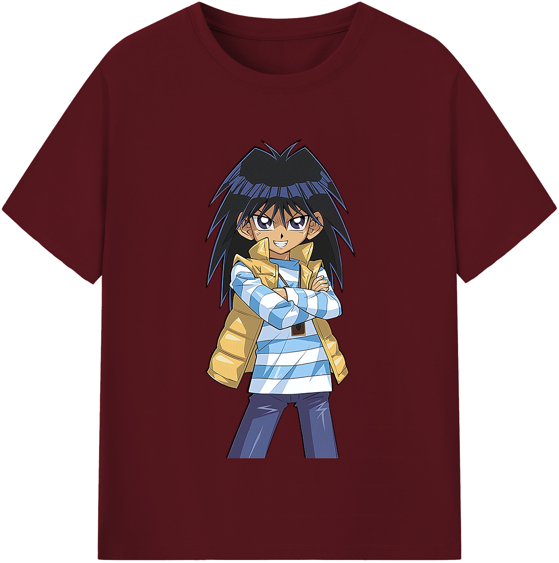 （画像用） 遊☆戯☆王 Yu-Gi-Oh! 綿100％半袖Tシャツ（フロントプリント）